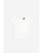 Pull en coton Milania blanc