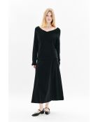Pull en lin mélangé Mauricia noire