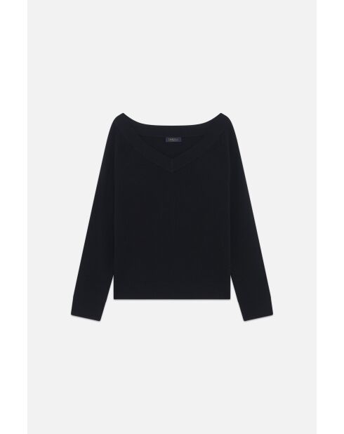 Pull en lin mélangé Mauricia noire