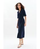 Robe Tifanny bleu marine
