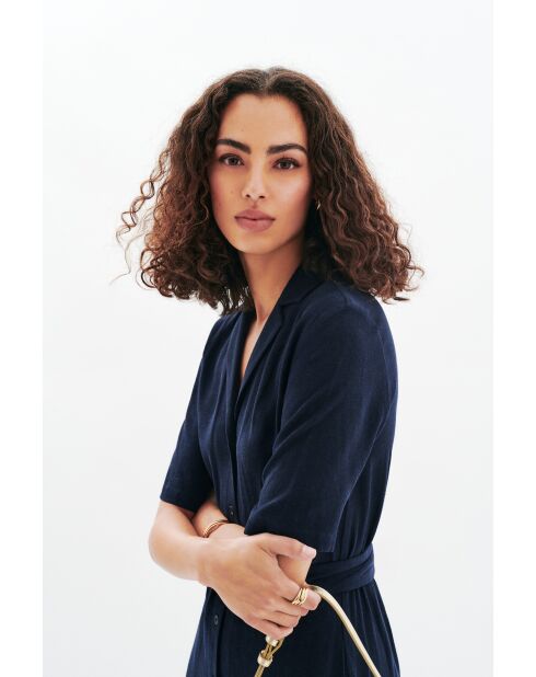 Robe Tifanny bleu marine