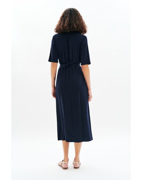Robe Tifanny bleu marine