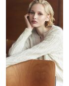 Pull Savanna gris clair