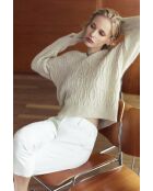 Pull Savanna gris clair
