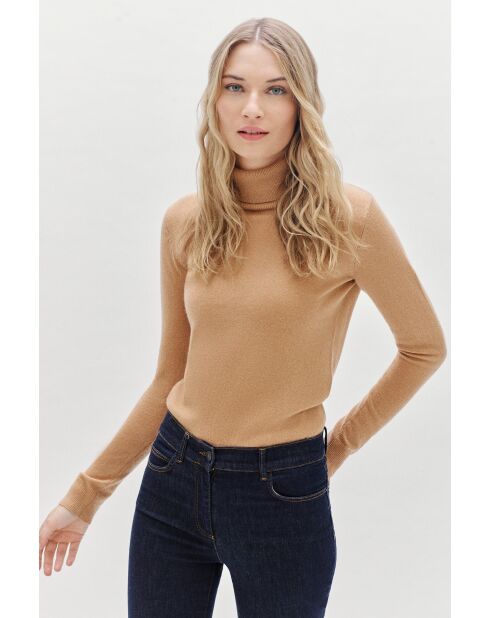 Pull Dylan camel cachemire