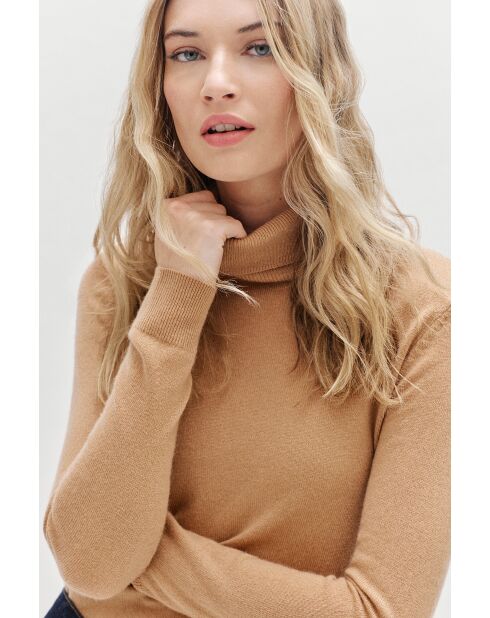 Pull Dylan camel cachemire