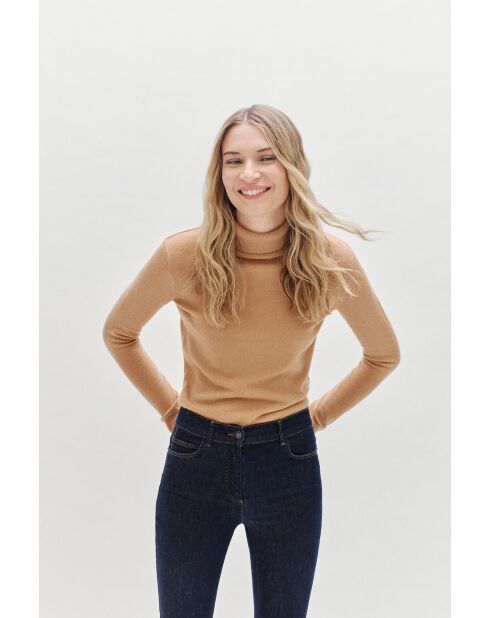 Pull Dylan camel cachemire
