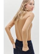 Pull Dylan camel cachemire