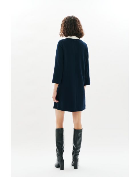 Marineblauwe jurk Laura