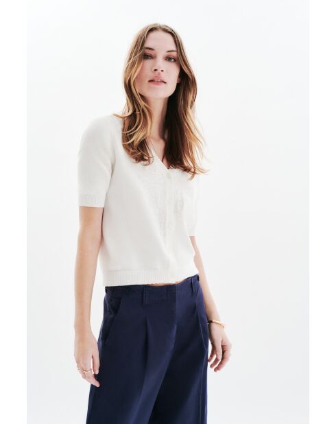 Marineblaue Baumwollhose Parrel