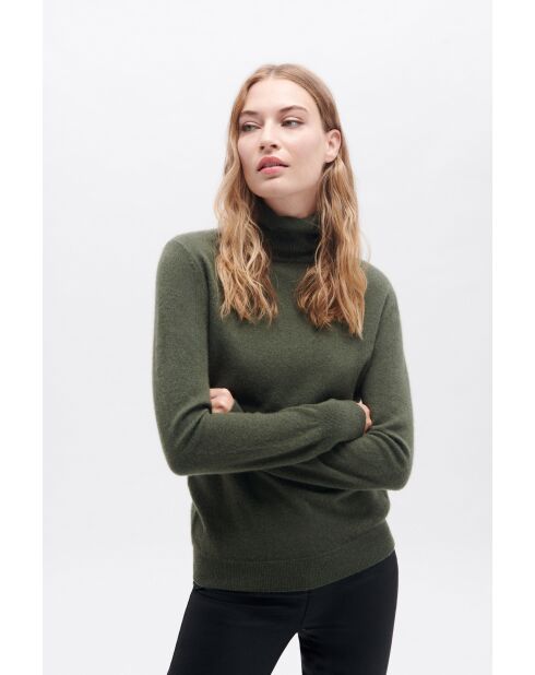 Pull Dylan vert clair cachemire