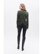 Pull Dylan vert clair cachemire