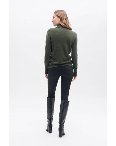 Pull Dylan vert clair cachemire