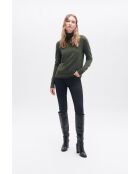 Pull Dylan vert clair cachemire