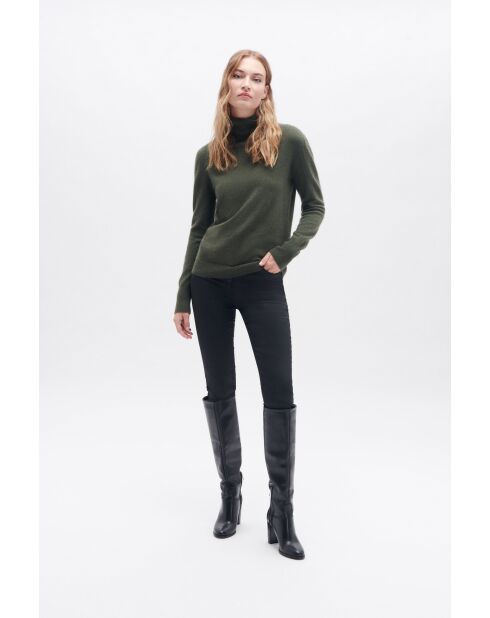 Pull Dylan vert clair cachemire