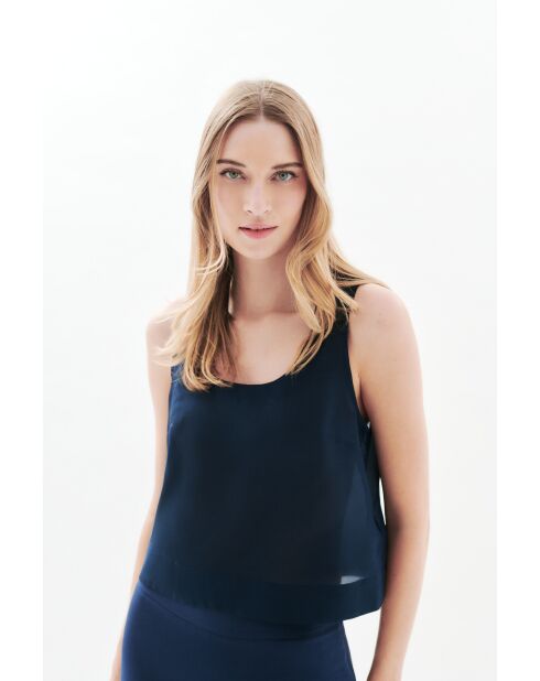 Chemise Cindy bleu marine