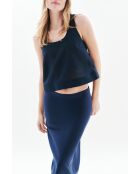 Chemise Cindy bleu marine