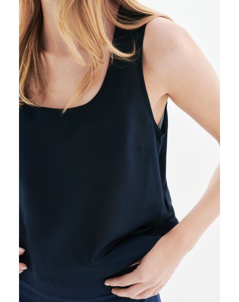 Chemise Cindy bleu marine