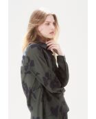 Chemise en coton Jessica vert kaki