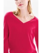 Pull Marianne rose framboise