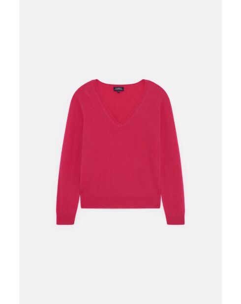 Pull Marianne rose framboise