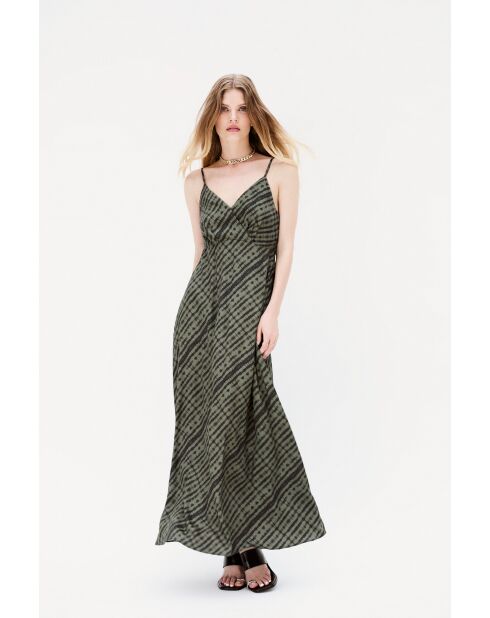Robe Romary vert kaki