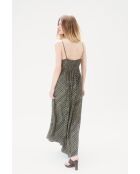 Robe Romary vert kaki