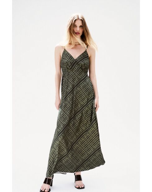 Robe Romary vert kaki