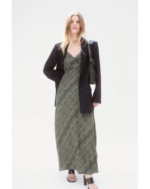 Robe Romary vert kaki