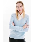 Pull Marianne bleu pastel