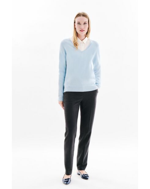 Pull Marianne bleu pastel