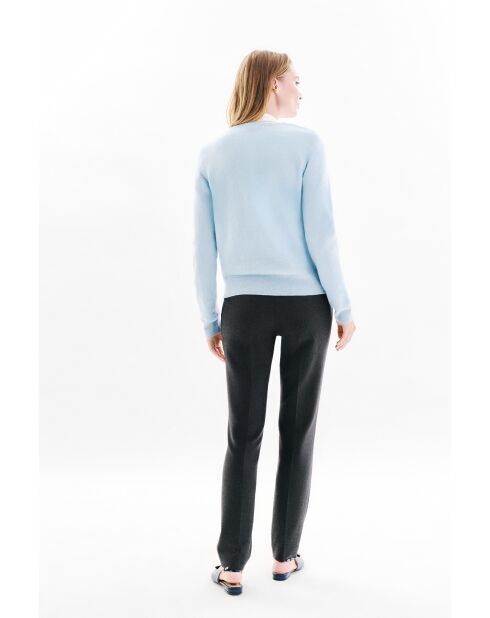 Pull Marianne bleu pastel
