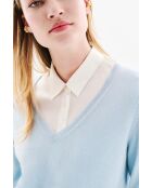 Pull Marianne bleu pastel
