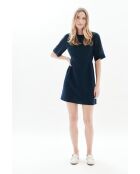 Marineblaues Kleid Calixa