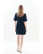 Marineblaues Kleid Calixa