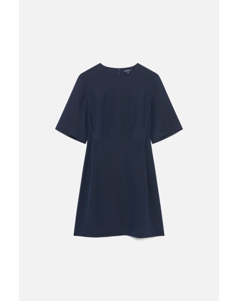 Marineblaues Kleid Calixa