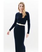 Marineblauwe jurk Lorena
