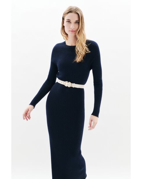 Marineblauwe jurk Lorena
