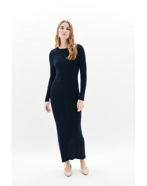 Marineblauwe jurk Lorena