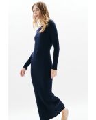 Marineblauwe jurk Lorena