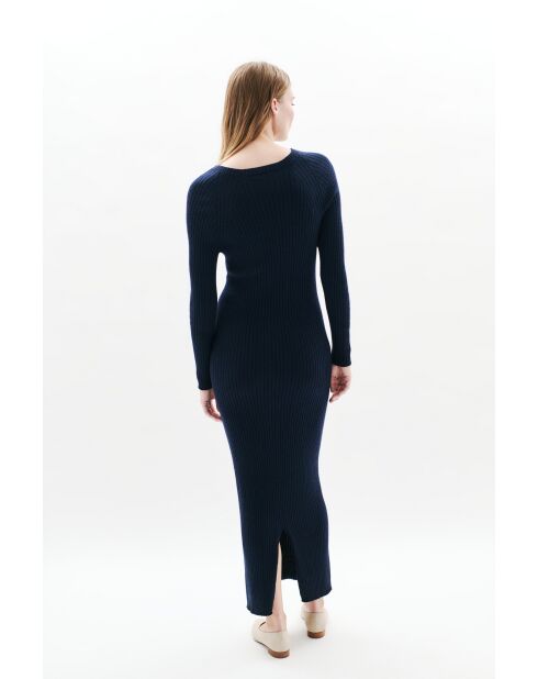 Marineblauwe jurk Lorena