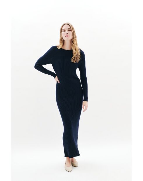 Marineblauwe jurk Lorena