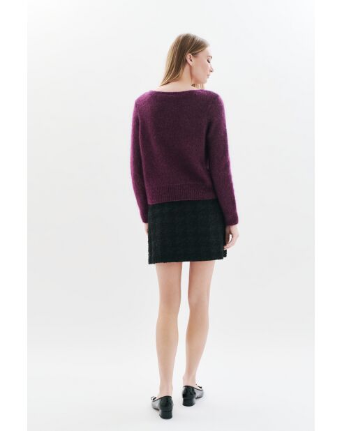Pull Stephano bordeaux