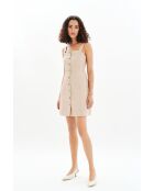 Robe en coton Ravy taupe