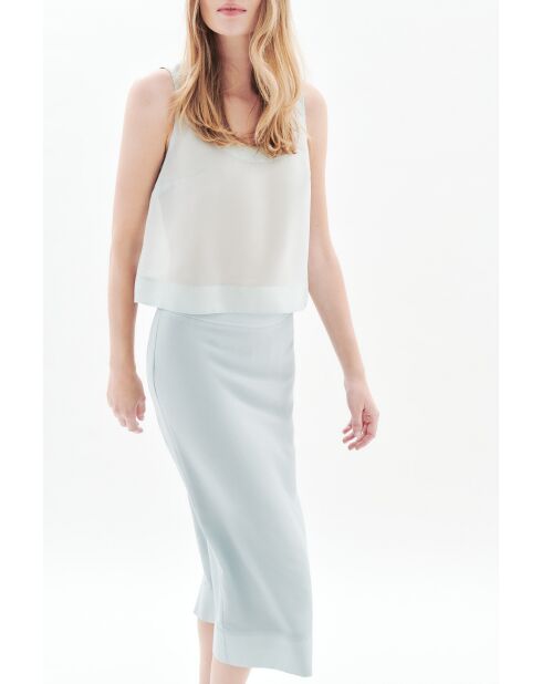Jupe Johna bleu gris