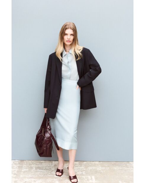 Jupe Johna bleu gris