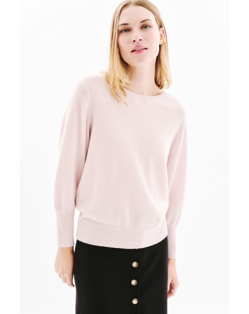 Pull Chelsea vieux rose