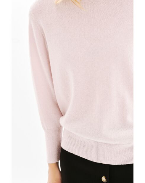 Pull Chelsea vieux rose