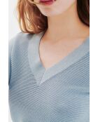 Pull en coton Levi bleu ciel