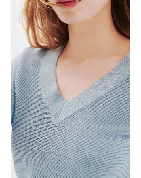Pull en coton Levi bleu ciel